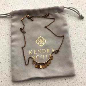 Kendra Scott Sydney Necklace In Vintage Gold